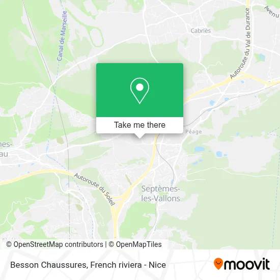 Besson Chaussures map