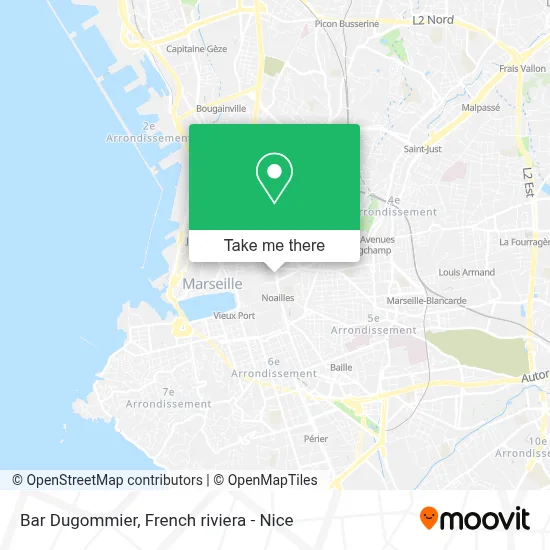 Bar Dugommier map