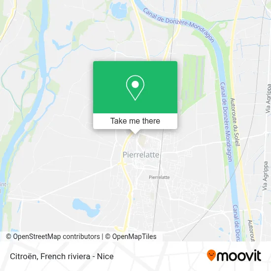 Citroën map