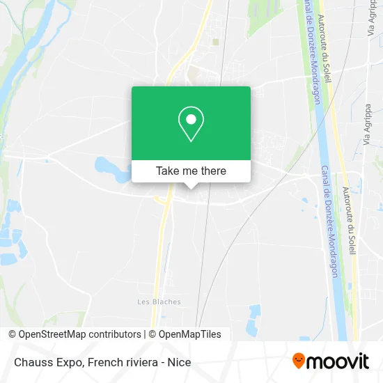 Chauss Expo map