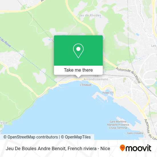 Jeu De Boules Andre Benoit map