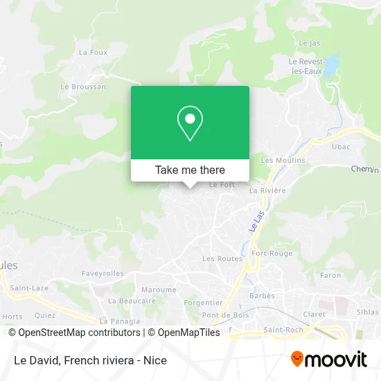 Le David map