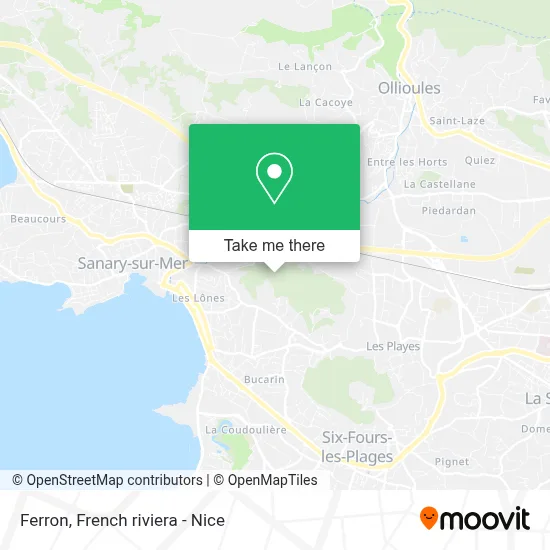 Ferron map
