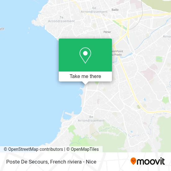 Poste De Secours map