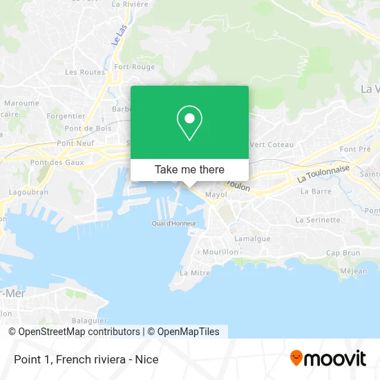 Point 1 map