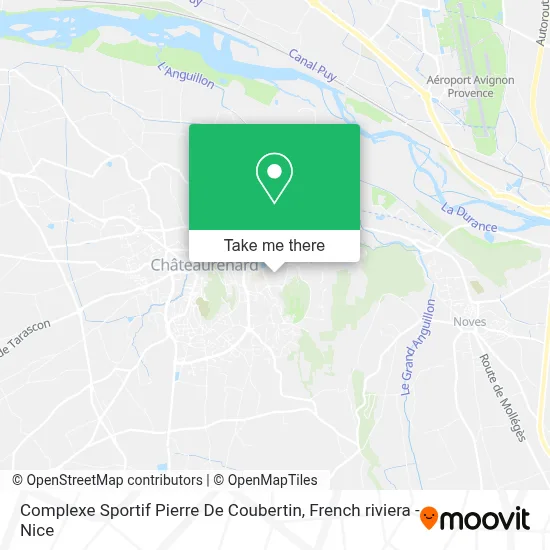 Complexe Sportif Pierre De Coubertin map