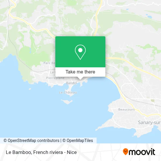 Le Bamboo map