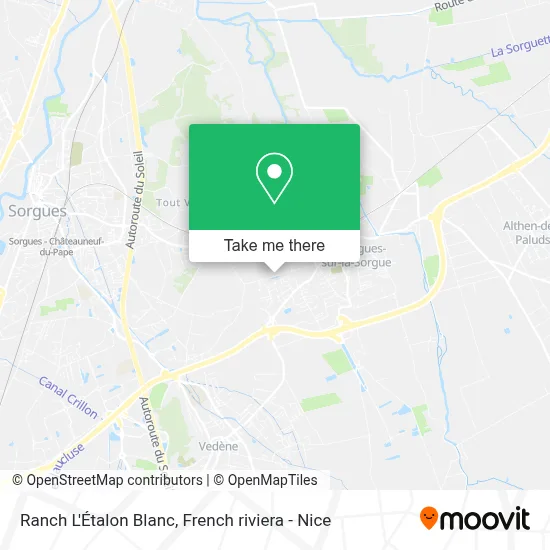 Ranch L'Étalon Blanc map