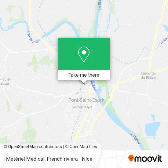 Matériel Medical map