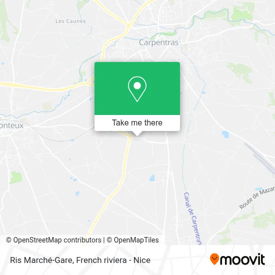 Ris Marché-Gare map