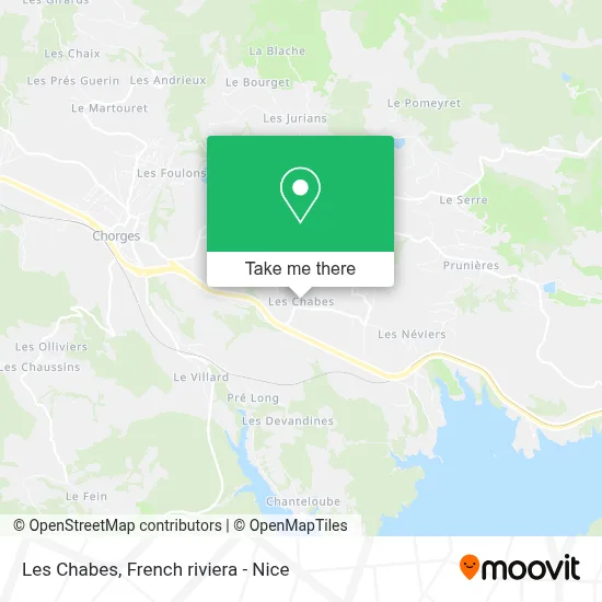 Les Chabes map
