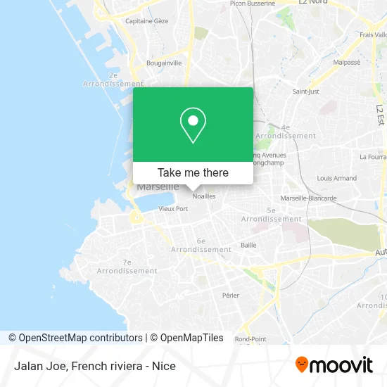 Jalan Joe map