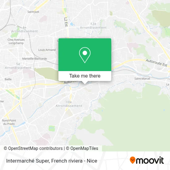 Intermarché Super map