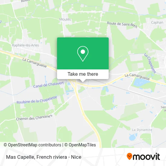 Mas Capelle map