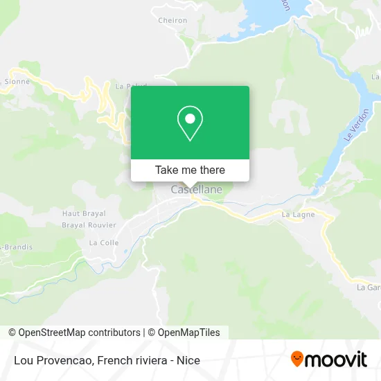 Lou Provencao map