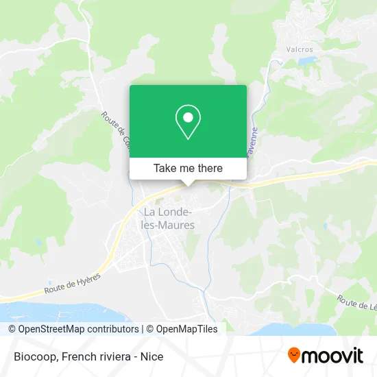 Biocoop map