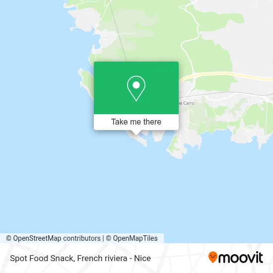 Spot Food Snack map