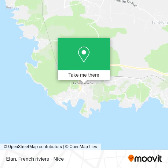 Elan map
