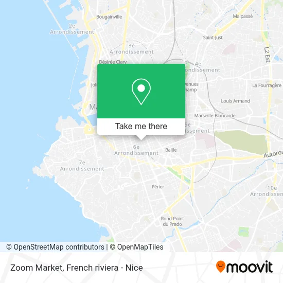 Zoom Market map