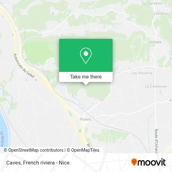 Grotte map