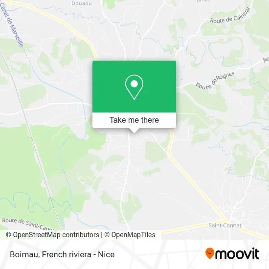 Boimau map