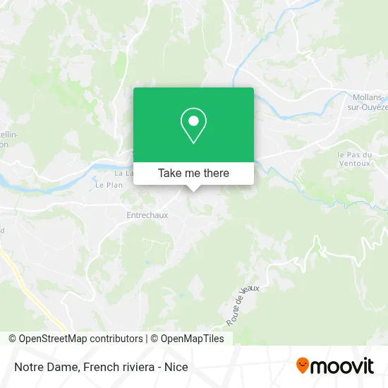 Notre Dame map