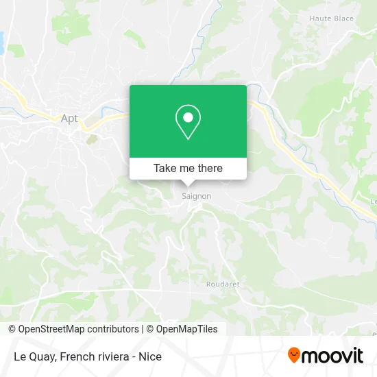 Le Quay map