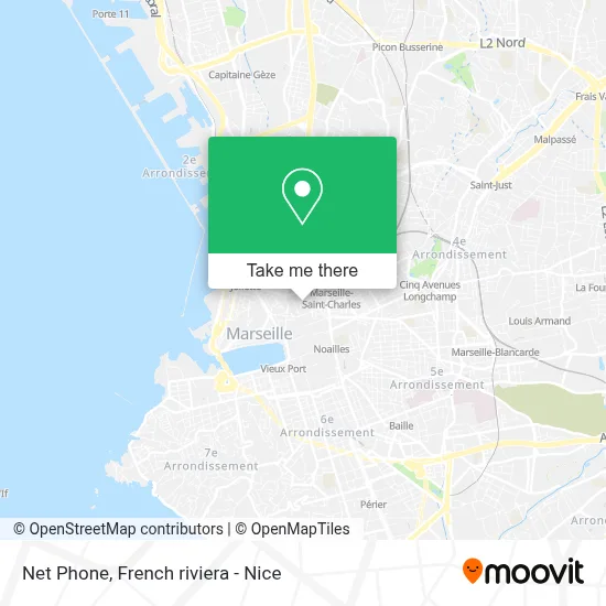 Net Phone map