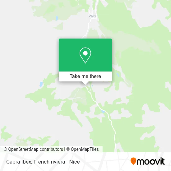 Capra Ibex map