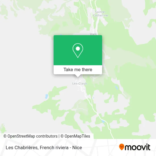 Les Chabrières map