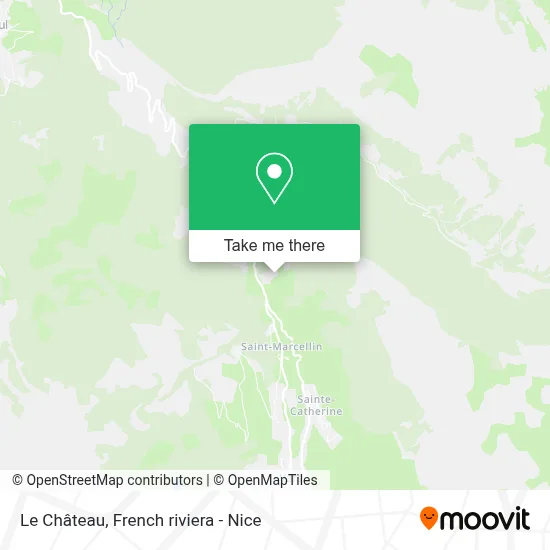 Le Château map