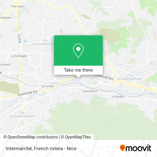 Intermarché map