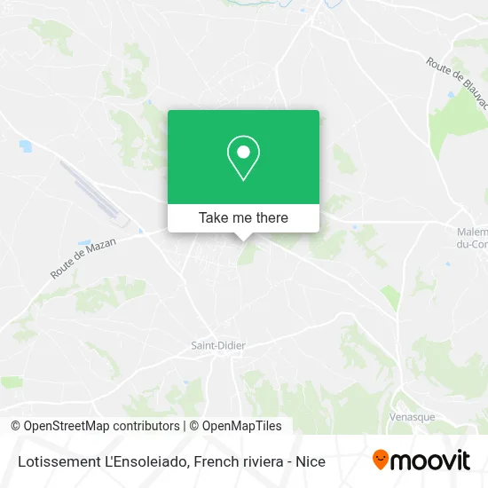 Lotissement L'Ensoleiado map
