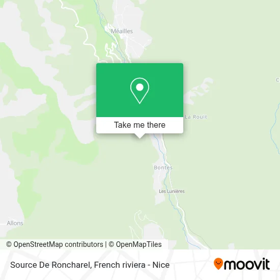 Source De Roncharel map