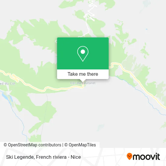 Ski Legende map