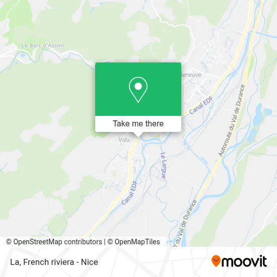 La map