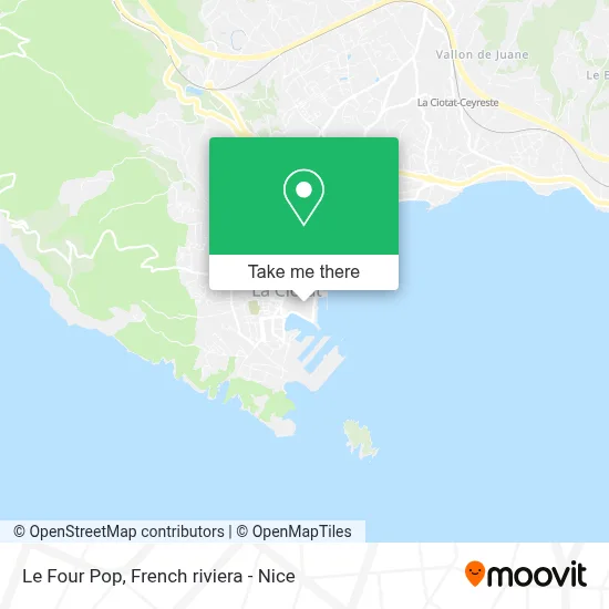 Le Four Pop map