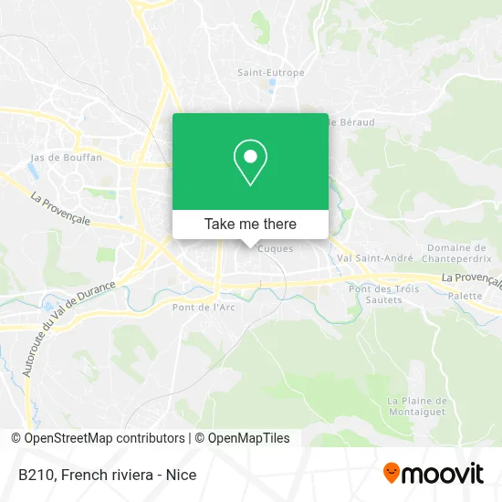B210 map