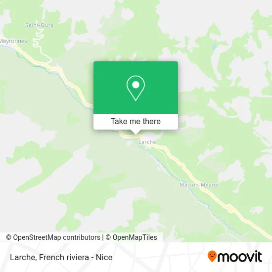 Larche map