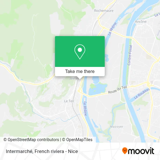 Intermarché map