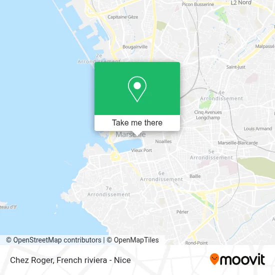 Chez Roger map