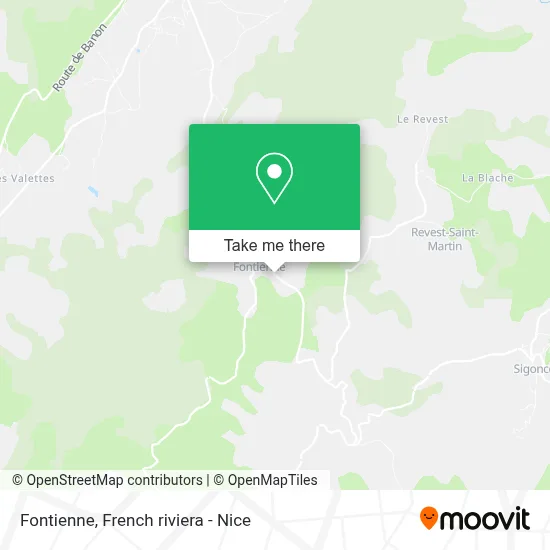 Fontienne map