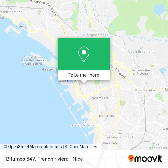 Bitumes 547 map