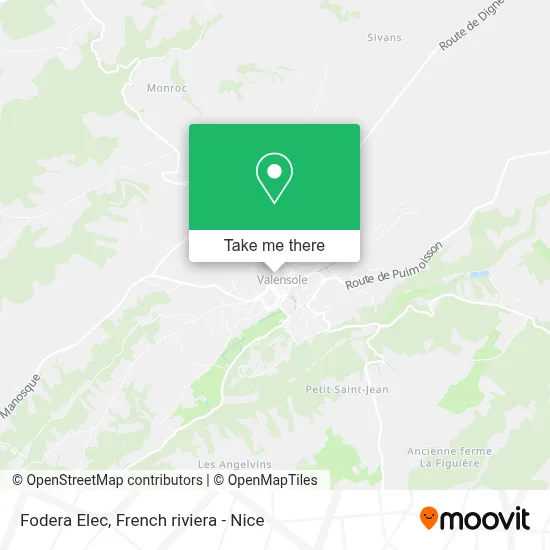 Fodera Elec map