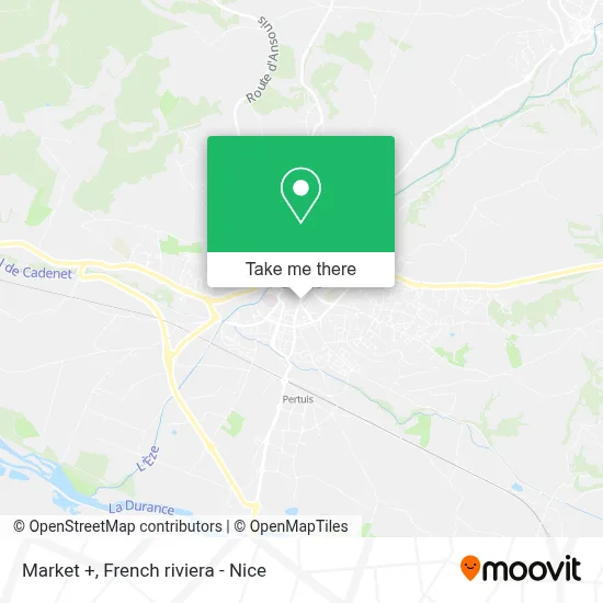 Market + map