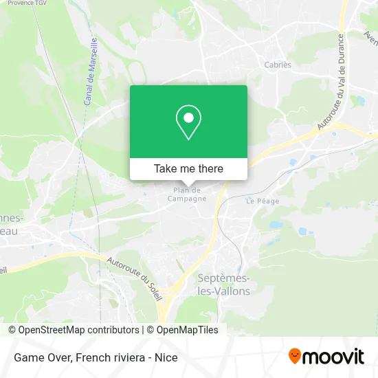 Game Over map