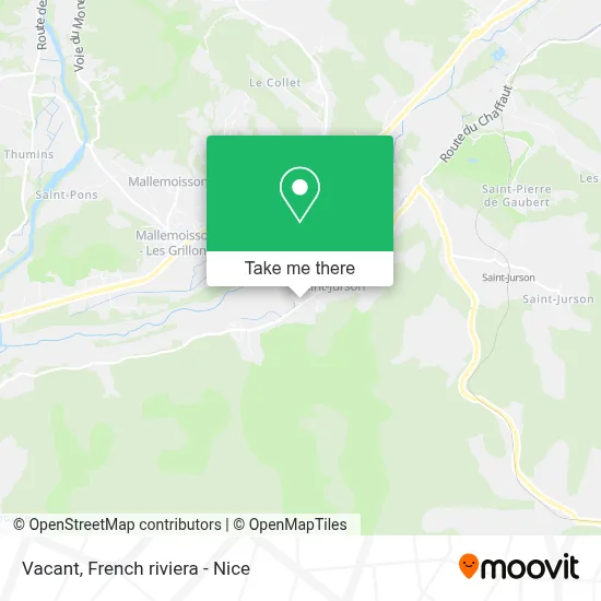 Vacant map