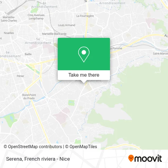 Serena map