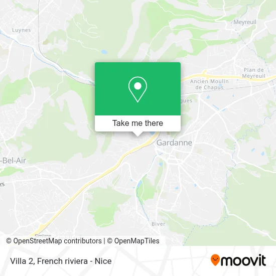 Villa 2 map