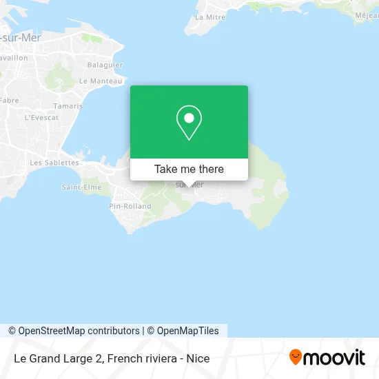 Le Grand Large 2 map